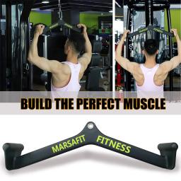 Ginásio Fitness Remo T-Bar V-bar Polia Cabo Máquina Anexos, Punhos De Treinamento, Lat Pull Down Exercícios, Pressione Para Baixo Exercício - Image 4
