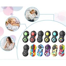 Fidget Pad com 8 funções Fidget, Fidget Controller, Stress Reducer, Toy Cube, Alivia Stress e Ansiedade Brinquedos - Image 6