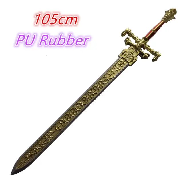 Espada Gigante de Cosplay em PU Segura para Role Playing - Modelo 1:1 Perfeito para Brinquedos e Jogos