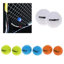 Amortecedor de vibração para raquetes de tênis/squash, 2 peças, silicone à prova de choque - Image 1