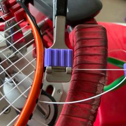 Capa protetora para Squash Racket, Stringing Tool, Anti Scratch Habitação, Começando braçadeira, manga para reparar tênis, Badminton Raquete - Image 2