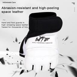 Luvas de Taekwondo, Protetor de Tornozelo, Equipamento de Proteção, Karatê Sparring, Boxe, Artes Marciais, Meias Adulto, Criança - Image 4
