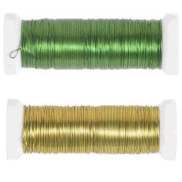 Arranjo Floral Ferro Fios, Artesanato DIY, florista Flower Wire Hastes, 2 Rolls - Image 2