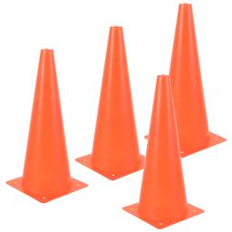 Cones plásticos do cone do futebol, esportes, estrada, suprimentos do treinamento do pé do Ldpe, futebol, tráfego, 4 PCes - Image 5
