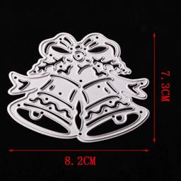 Metal Corte Morre para o Natal, Jingle Bell, DIY Stencil, Artesanato Decorativo, Scrapbooking - Image 4