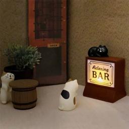 Decoração de cena bar série estante decoração colecionável decoração para casa jardim resina artesanato brinquedo bonsai ornamentos - Image 6