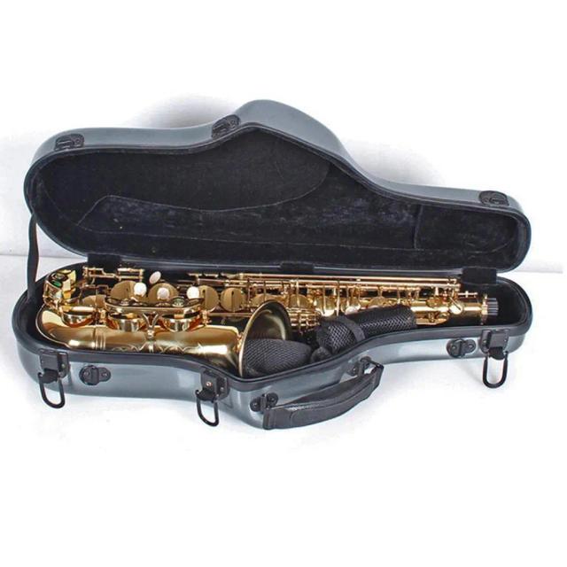 Caixa Impermeável de Fibra de Vidro para Saxofone Alto