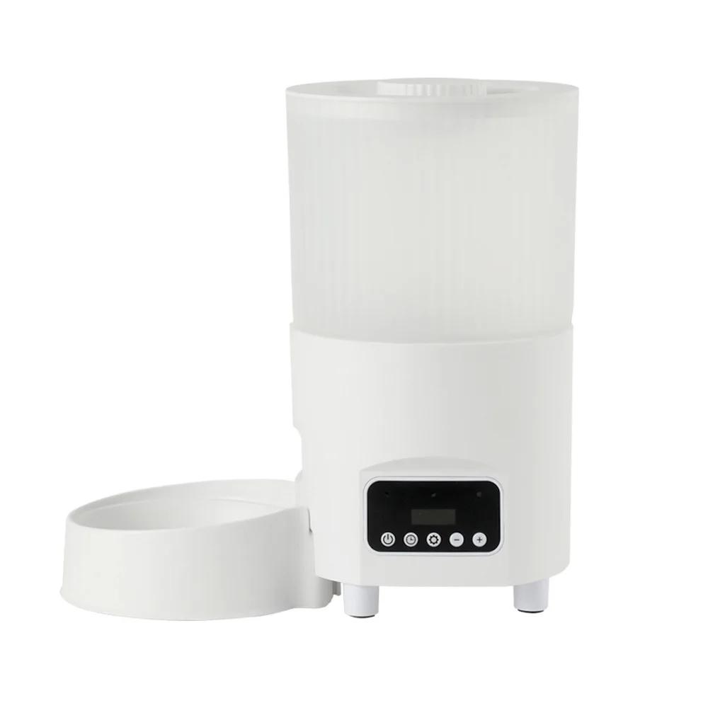 Alimentador automático do animal de estimação com temporizador para cão e gato, alimentador automático inteligente, máquina Slow Food, tigela de alimentação, 3L - Image 1