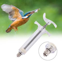 Pássaro Kit Seringa de Alimentação, Opcional 10ml 20ml 50ml, 6 Pcs Curvo Tubo de Martelo Papagaio, Pombo, Pet Bird Supplies - Image 3