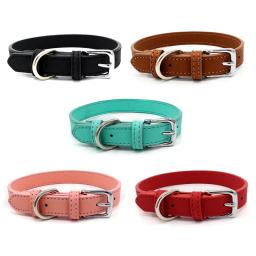 Suprimentos para animais de estimação coleira de cachorro liga fivela cão corrente gato colar tamanho ajustável para pequeno e médio-tamanho coleiras cão suprimentos - Image 1