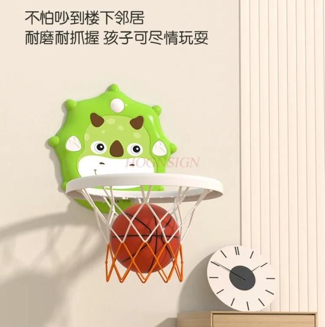 Quadro de Basquete Infantil com Cesta para Brinquedos e Bola Indoor para Bebês