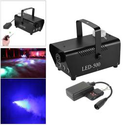 Máquina sem fio do fumo do nevoeiro, luzes conduzidas do RGB, efeito do estágio, remoto, 500W - Image 4