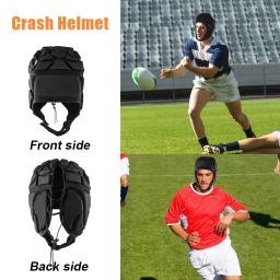 Anti-crash e Antifall cabeça proteção capacete, chapéu respirável, futebol e futebol goleiro chapelaria, rugby e esqui equitação - Image 5