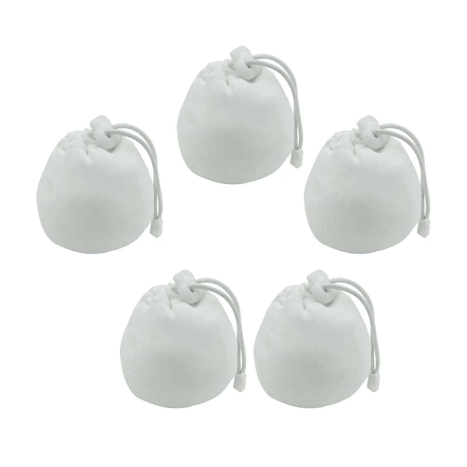 5x saco de bola de giz bolsa anti deslizamento saco de pó para treinamento escalada esportes treino levantamento de peso - Image 1