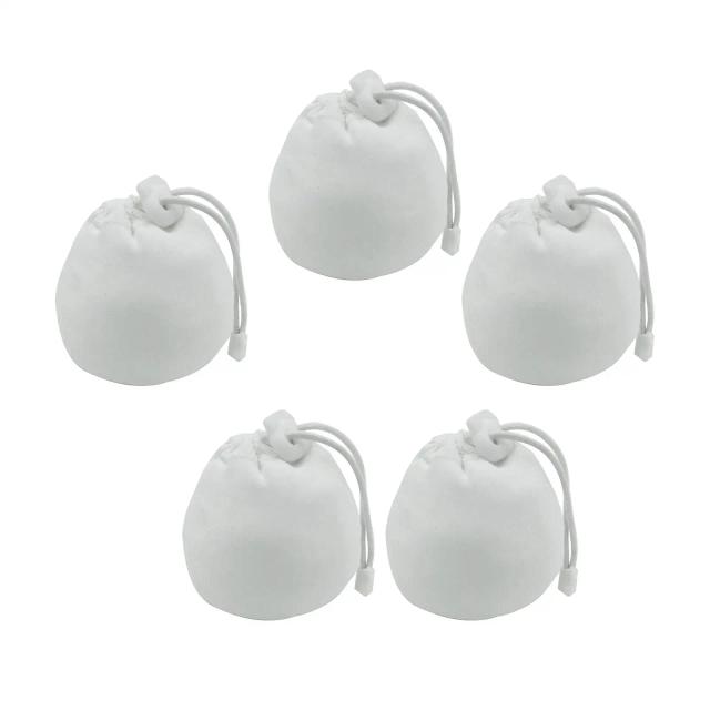 Conjunto de 5 Sacos de Bola de Giz - Bolsas Antideslizantes para Treinamento em Escalada e Levantamento de Peso