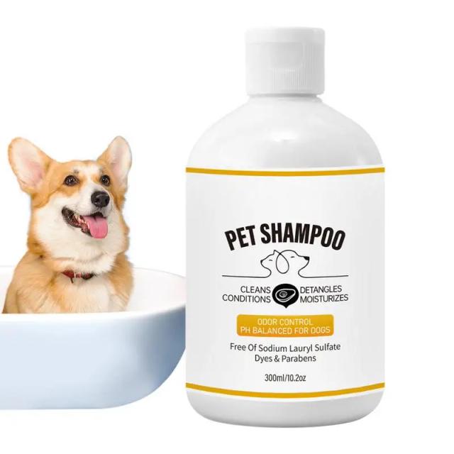 Gel de Banho Desodorizante Natural para Pets: Shampoo para Cães e Gatos com Ação Antipruriginosa e Eliminação de Odor