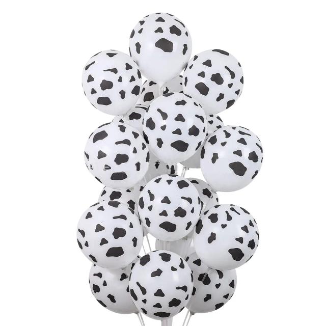 Balões de látex girafa para festas infantis, decoração de aniversário e chá de bebê - 10 peças de 12 polegadas