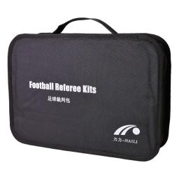 Futebol Árbitro Bag with Whistle, Cartões vermelhos e amarelos, Pick Edge Coin, barômetro, carteira de futebol Set Kit, Equipamento Árbitro - Image 6