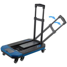 ATPharmaceutical-Carrinho Dobrável Multifuncional, Carrinho Dobrável Portátil, Carrinho de Rodas, Carrinho de Mão para Bagagem, Acessórios do carro - Image 5