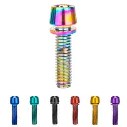 Parafusos de aço inoxidável Stem, Riser Parafusos, Anexos de bicicleta, Road Bike, Guiador Riding, M5 x 18mm, 6Pcs - Image 4