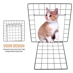 Multifuncional DIY Gaiola para Gato, Pet Acessórios, Dog Crate, Rabbit Fence, Cat Door - Image 6
