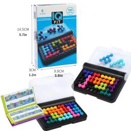 Contas de pirâmide mágica para crianças, presentes de brinquedo Montessori, jogo 3D, pensamento educacional e lógico, transformar rapidamente, QI, 120 desafio - Image 6