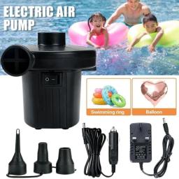 Bomba inflável elétrica mini almofada de ar portátil bomba acampamento enchimento rápido colchão piscina ventilador enchimento ar injector - Image 1