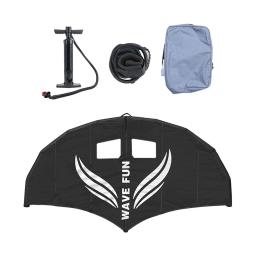 Asa inflável de surf leve multifuncional com janela transparente Paddle Board para kitesurf, surf de esportes aquáticos - Image 3