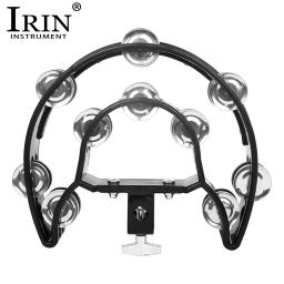 Irin sinos de camada dupla, pandeiro, sino de mão de metal, anéis abs orff, instrumentos de percussão, tambores de jazz, sino de percussão - Image 1