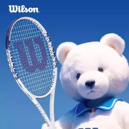 Wilson-Iniciante Raquetes De Tênis De Alumínio De Carbono, Rebound Trainer, Raquete De Tênis Profissional, Masculino E Feminino Acessórios - Image 1