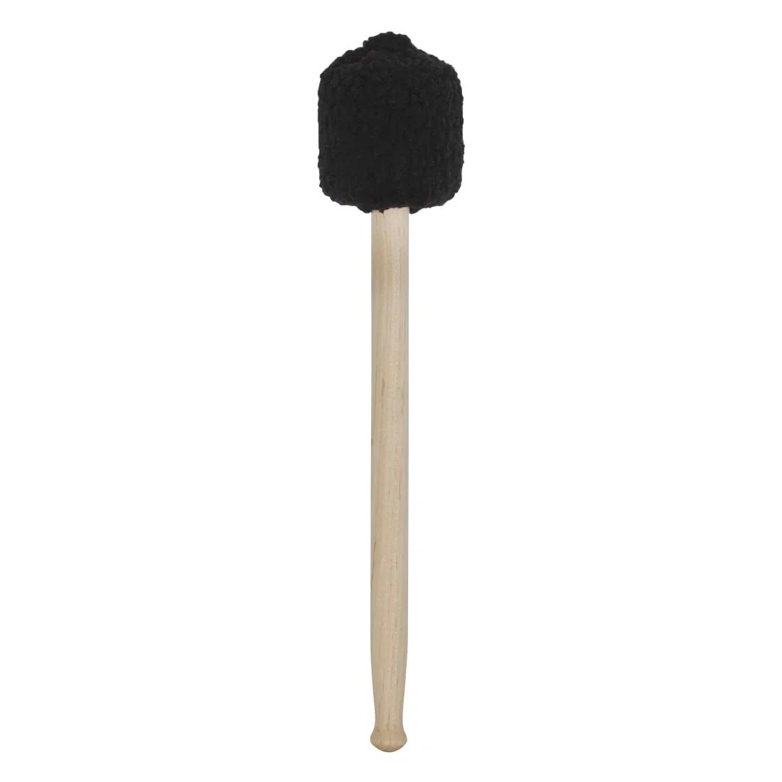Lã Feltro Baqueta com Maple Handle, Tambor Mallet, Instrumento De Percussão De Madeira, Tambor Acessórios, Preto, Bateria Peças - Image 1