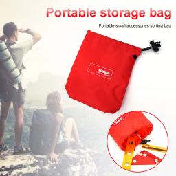 Saco de armazenamento de acampamento ao ar livre multifuncional caminhadas saco de armazenamento de viagem cordão bolsa organizador impermeável natação - Image 1