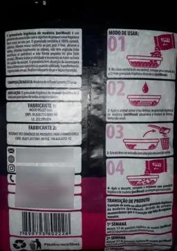 Granulado de Madeira Higiênico para Gatos, 10kg x 2, Lixo Sanitário para Gato com Acessórios para Alimentos de Hamster e Coelho - Image 4