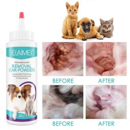 Pet Ear Hair Removendo Pó, Ear Cleaner, Cuidados Saudáveis, Anti-carrapatos, Suprimentos de limpeza, Produtos para cães - Image 4
