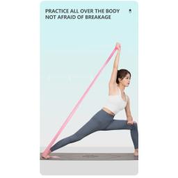 Bandas De Resistência De Yoga Para Fitness, Treinamento De Força, Construção Muscular, Aprofundamento De Alongamentos, Exercícios De Corpo Inteiro, Melhorando A Postura - Image 4