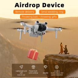 Sistema Airdrop para Mini 3 Pro Drone, Isca De Pesca, Anel De Casamento Presente, Entrega Dispenser, Lançador - Image 3