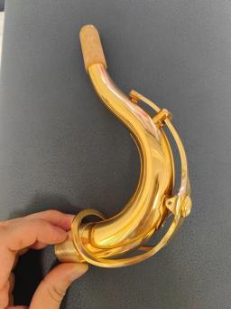 Saxofone profissional com gravação profunda, latão banhado a ouro, SaX Jazz instrumento, de alta qualidade, 62 B-flat - Image 5