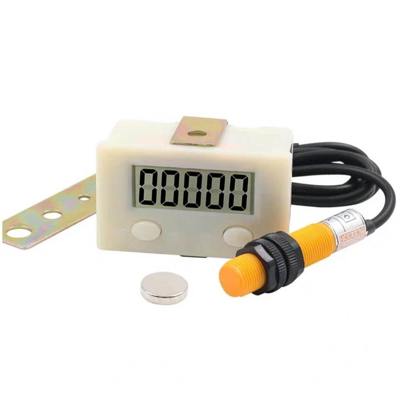 Contador indução magnética, metal com tela LCD digital 5 dígitos - Image 1