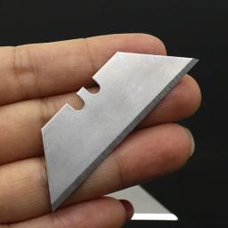 30 peças lâmina trapezoidal de substituição + caixa para arte artesanato ferramenta de corte multiferramenta lâmina de aço carbono ferramentas de corte ferramenta manual - Image 5