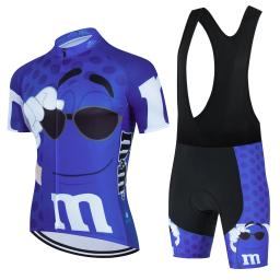 Conjunto de roupas masculinas para ciclismo, camisa manga curta, outdoot de bicicleta MTB Bike Wear, desenhos animados, MTB, 2022 - Image 2