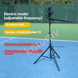 Pro Tennis Ball Dropping Machine, Velocidade e Altura Ajustável, Alimentador De Bola De Tênis, Máquina De Servir Automático, Exerciser Swing - Image 4