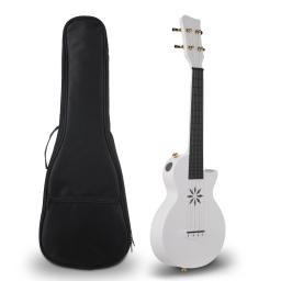 Ukulele De Fibra De Carbono com Bolsa Para Iniciantes, Adultos, Adolescentes, Instrumento De Cordas, 4 Cordas, 25" - Image 1