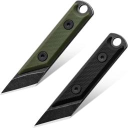 Eafengrow C1146 Faca de lâmina fixa, 440C Blade, G10 Handle, EDC Tool, faca de pescoço para Camping, caminhadas, pesca, Kydex Bainha - Image 1