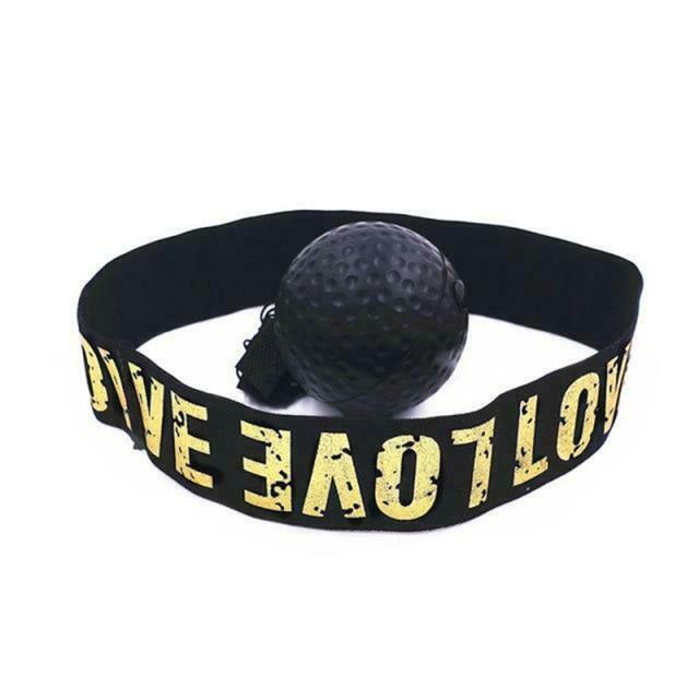 Lotank Bola de Velocidade Muay Thai com Faixa de Cabeça para Treinamento de Reflexos