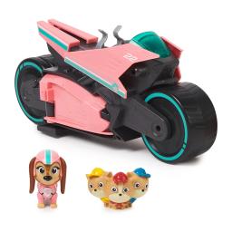 100% original Paw Patrol Mighty Movie Liberty & Poms JR. Patrollers Rescue Figuras Action Figure Aniversário Presente de Natal - Image 3