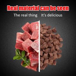 Dog Snacks Beef Partículas Atraentes e Digerentes, Nutritious Delicious, Chewy Training, Recompensas para cachorros adultos, Pet Food Snacks - Image 4