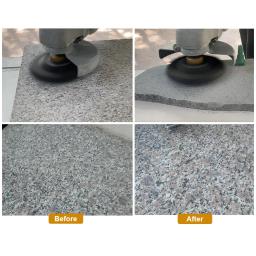 Shdiatool 6 peças/pk almofada de polimento a seco de diamante granito mármore disco de lixa de resina flexível diâmetro 4 "/100mm disco polidor de pedra cerâmica - Image 6