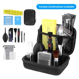 Professional DSLR Camera Cleaning Kit, Limpeza Cotonetes, Panos de microfibra, Caneta para Lente, Lente Óptica - Image 1