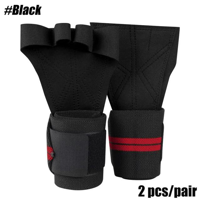 Luvas Unisex para Levantamento de Peso com Protetor de Palma - Ideal para Treinamento, Crossfit e Musculação, 1 Par