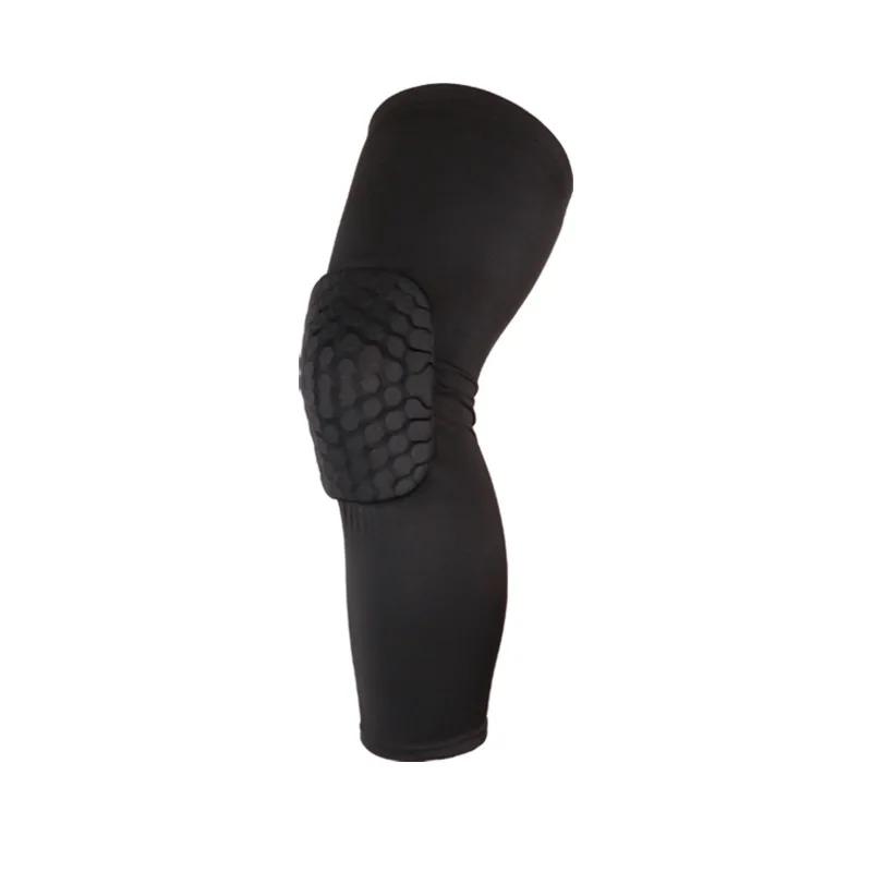 Honeycomb Espuma Joelheiras para Basquete e Voleibol, Perna Manga, Compressão Brace, Esporte Joelheira, Equipamentos de Fitness - Image 1